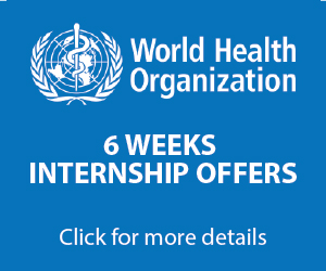 WHO Geneva-based Internships – T&T Medical Association