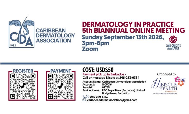 CDA Dermatology in Practice 5th Biannual Online Meeting Header